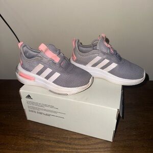 Adidas Kids Sneakers - Gray and Pink